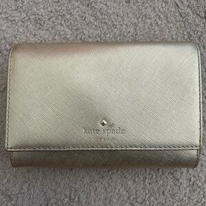 Kate Spade Gold Crossbody Purse